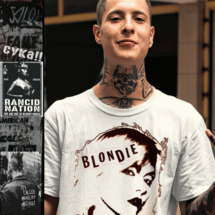 BLONDIE Tシャツ / punk /ヴィンテージ古着 BLONDIE Tシャツ / punk